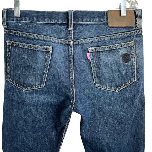 MNWKA men's slim fit button fly designer jeans. - Picture 5 of 11